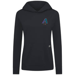 Arizona Diamondbacks Levelwear Women's Cooperstown Collection Relay Core Logo Pullover Hoodie | MLB New