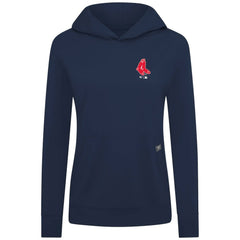 Boston Red Sox Levelwear Women's Cooperstown Collection Relay Core Logo Pullover Hoodie | MLB US
