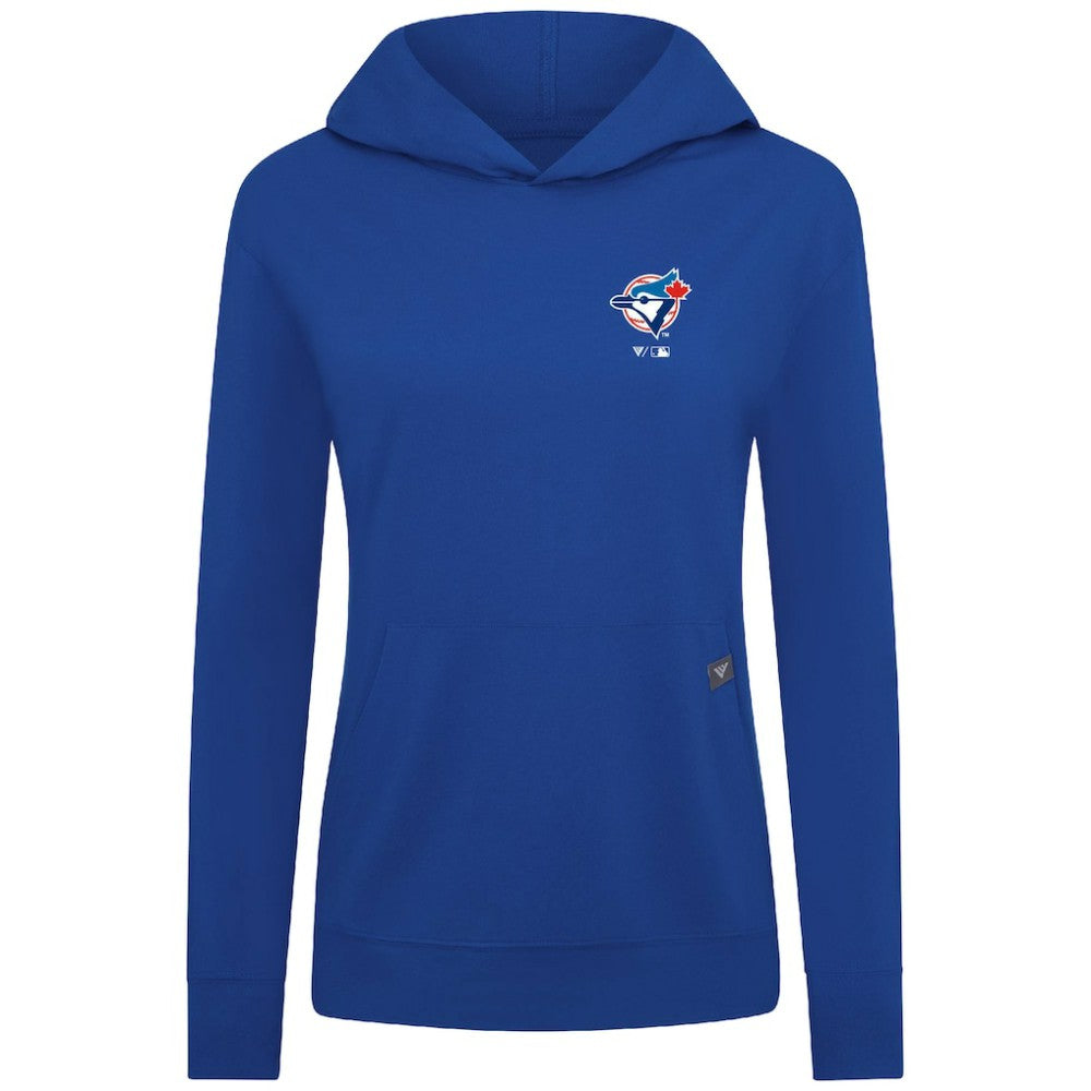 Toronto Blue Jays Levelwear Women's Cooperstown Collection Relay Core Logo Pullover Hoodie | MLB Shop