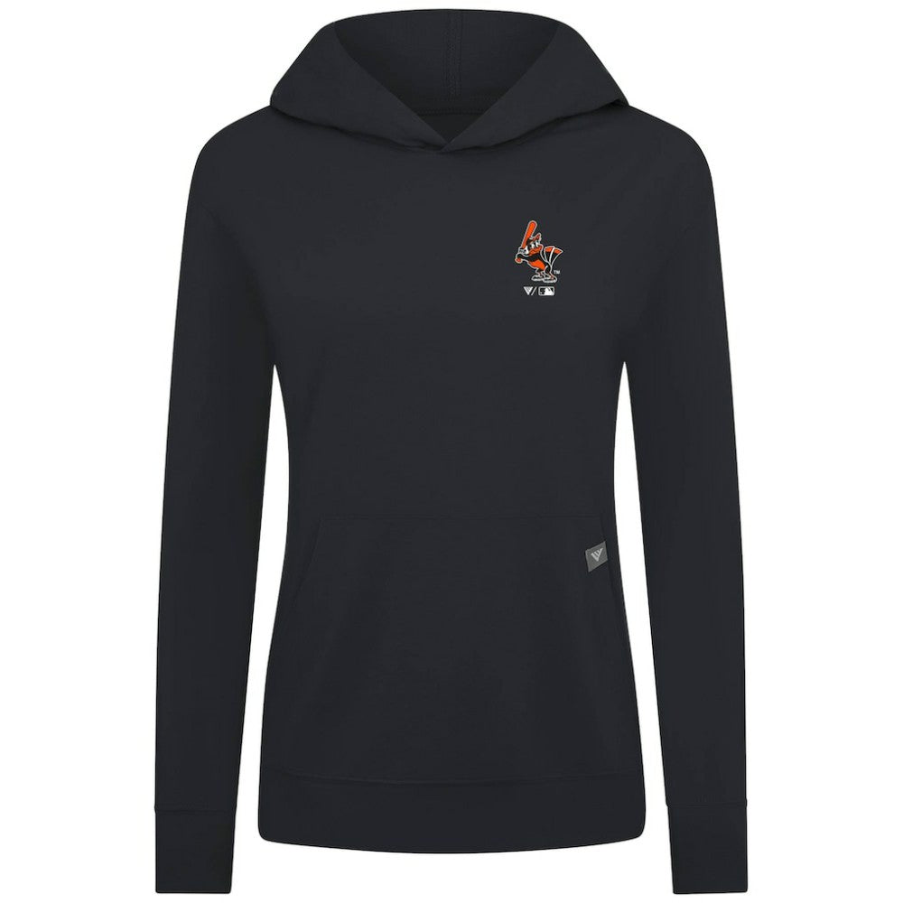 Baltimore Orioles Levelwear Women's Cooperstown Collection Relay Core Logo Pullover Hoodie | MLB Discount