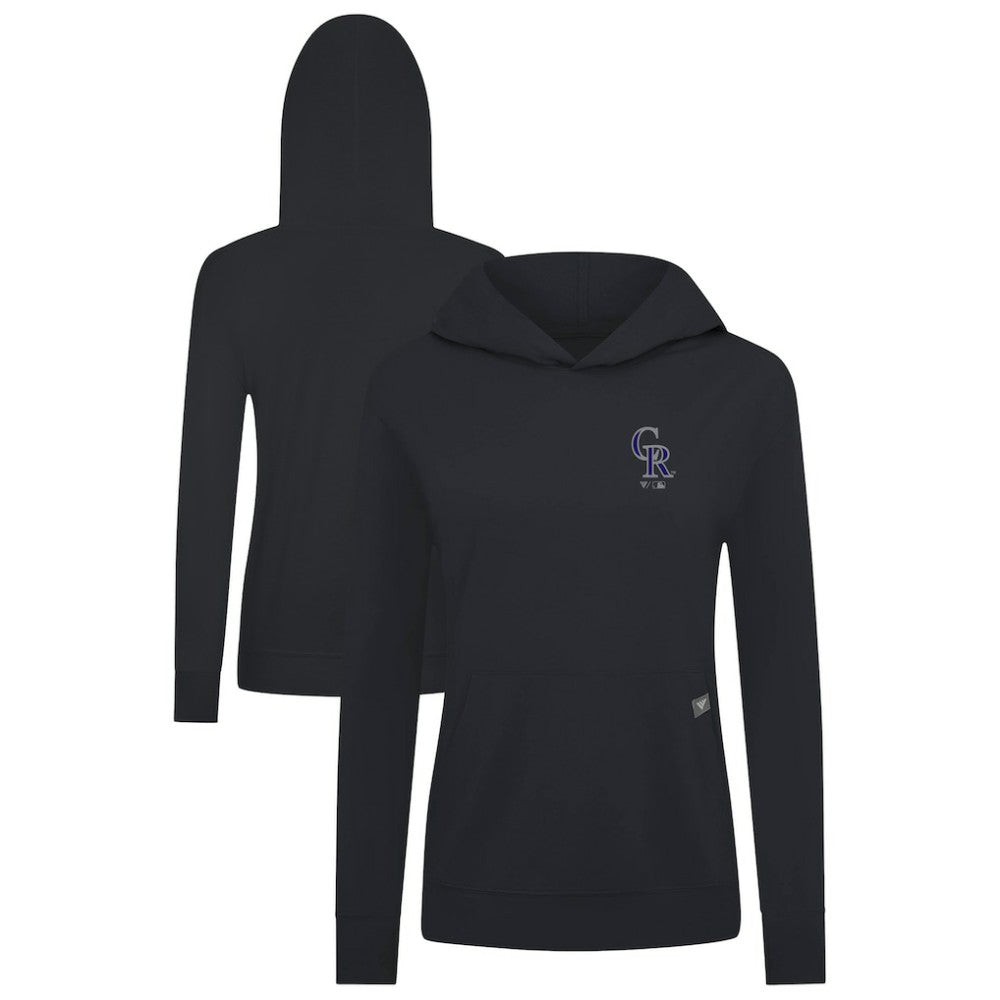 Colorado Rockies Levelwear Women's Cooperstown Collection Relay Core Logo Pullover Hoodie | MLB Sale