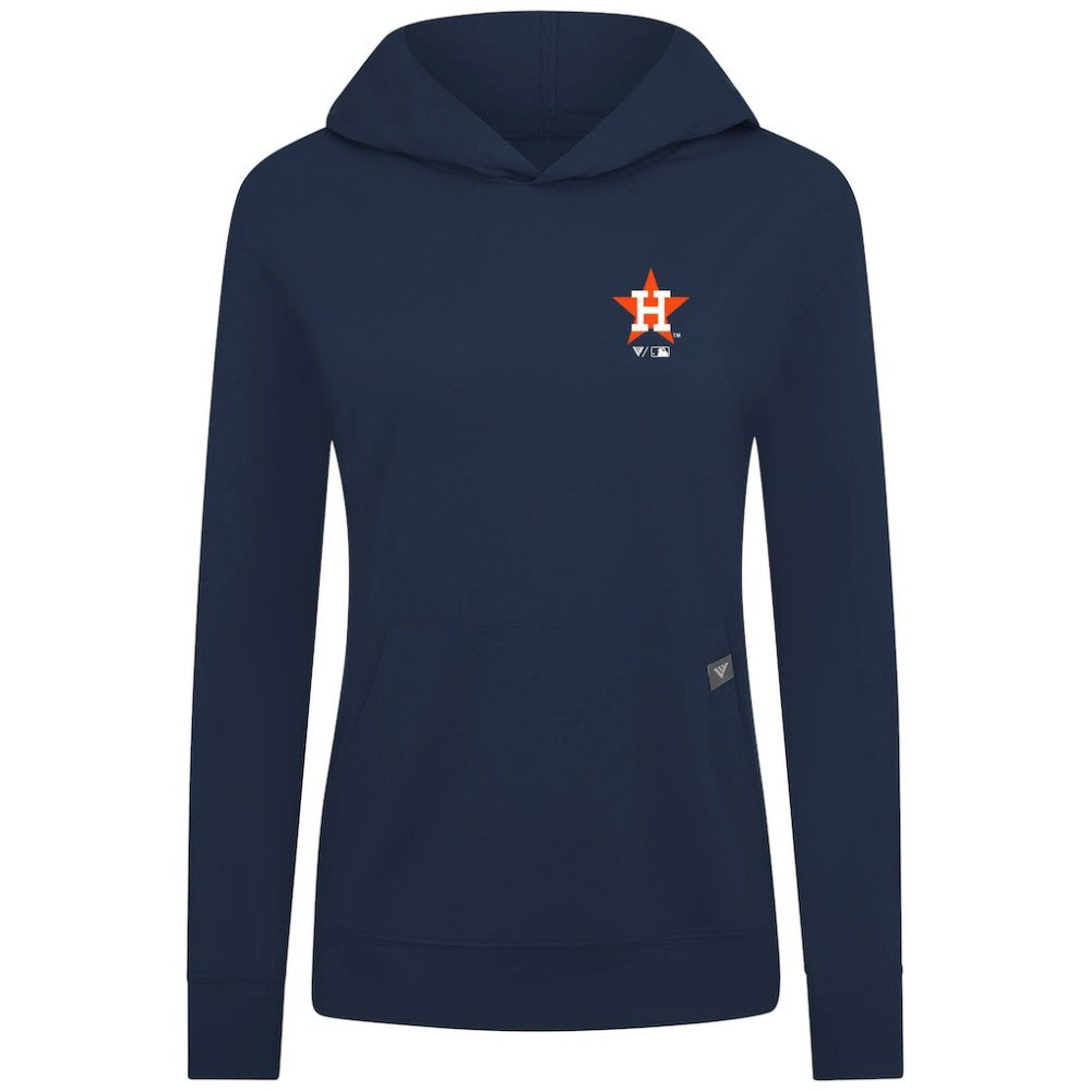 Houston Astros Levelwear Women's Cooperstown Collection Relay Core Logo Pullover Hoodie | MLB Sale