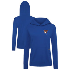 Chicago Cubs Levelwear Women's Cooperstown Collection Relay Core Logo Pullover Hoodie | MLB Outlet