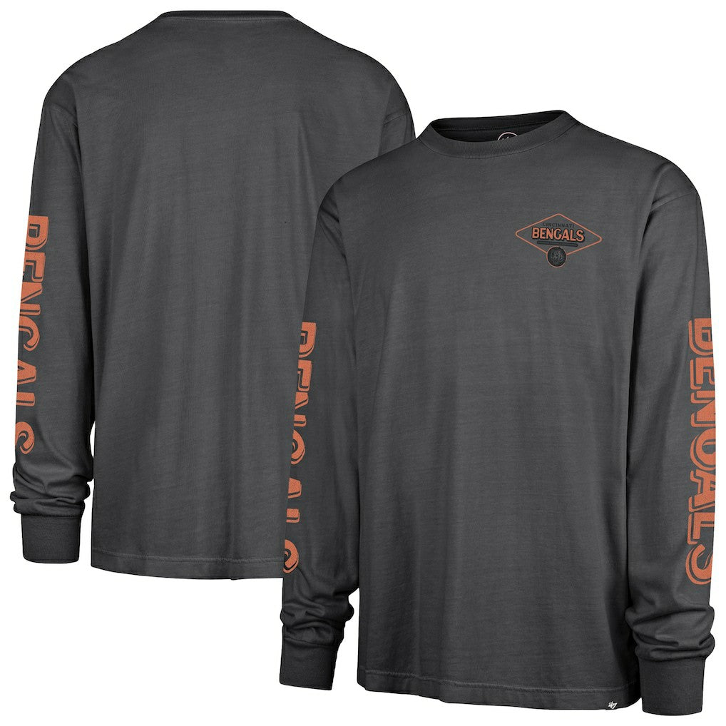 Cincinnati Bengals 47 brand '47 Cairn Ravine Foundation Long Sleeve T-Shirt