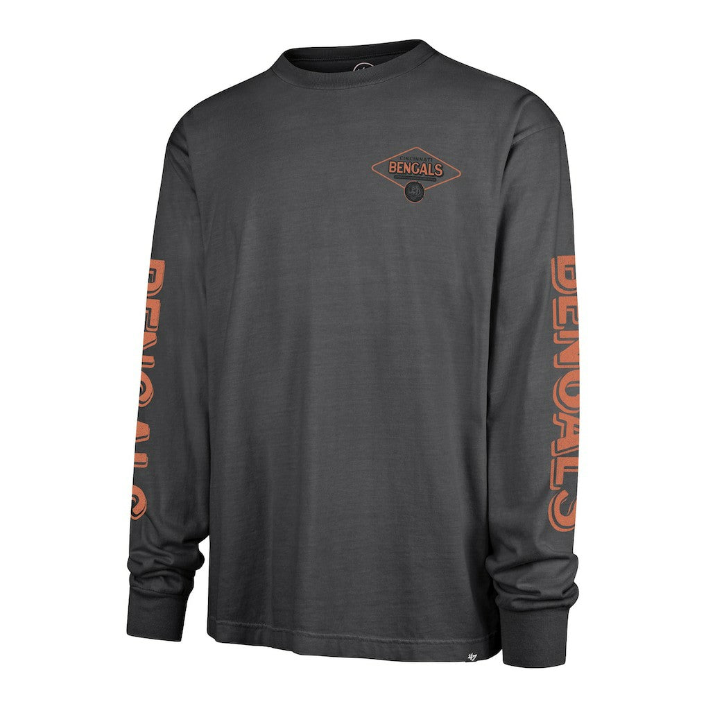 Cincinnati Bengals 47 brand '47 Cairn Ravine Foundation Long Sleeve T-Shirt