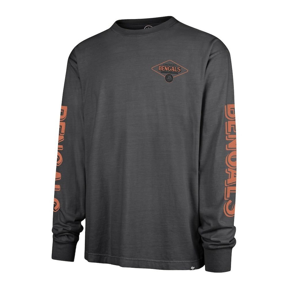 Cincinnati Bengals 47 brand '47 Cairn Ravine Foundation Long Sleeve T-Shirt