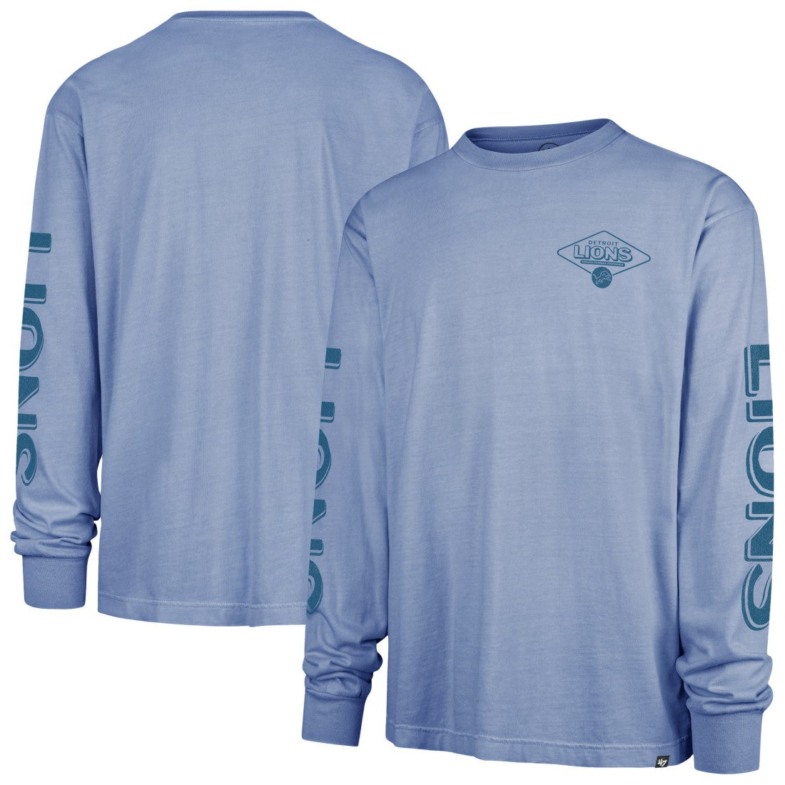 Detroit Lions 47 brand '47 Cairn Ravine Foundation Long Sleeve T-Shirt