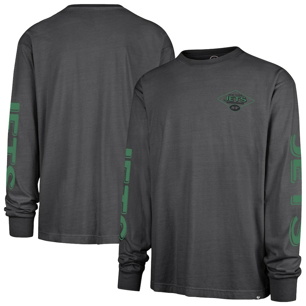 New York Jets 47 brand '47 Cairn Ravine Foundation Long Sleeve T-Shirt