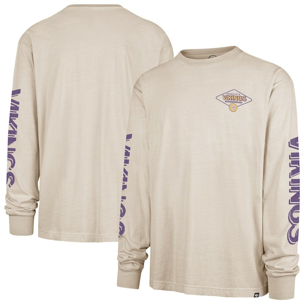 Minnesota Vikings 47 brand '47 Cairn Ravine Foundation Long Sleeve T-Shirt