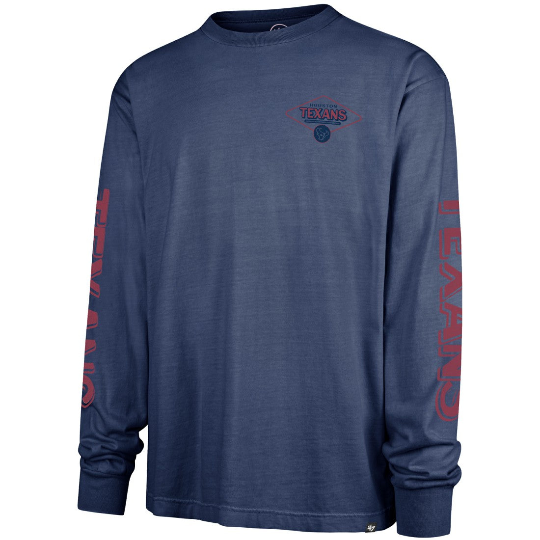 Houston Texans 47 brand '47 Cairn Ravine Foundation Long Sleeve T-Shirt