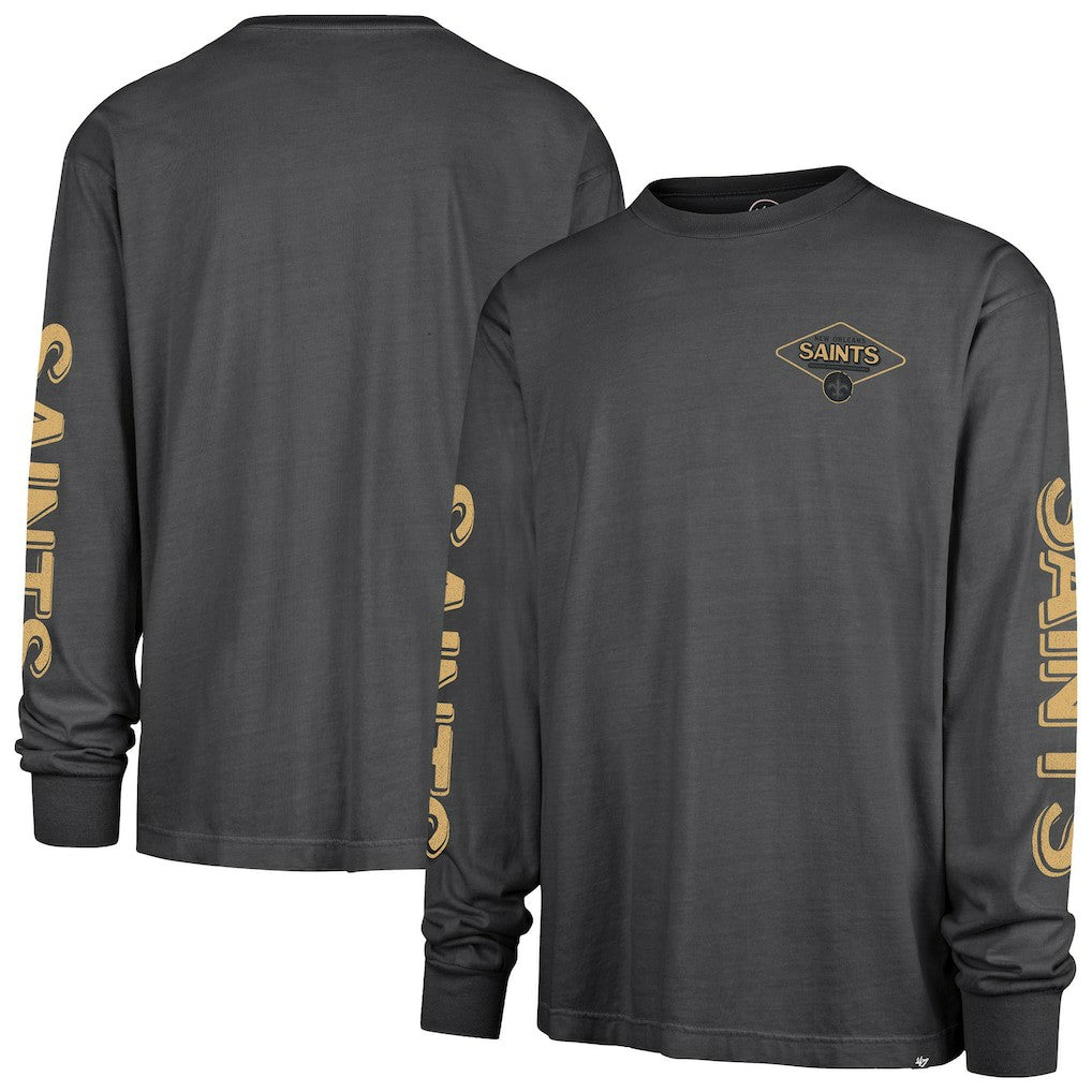 New Orleans Saints 47 brand '47 Cairn Ravine Foundation Long Sleeve T-Shirt