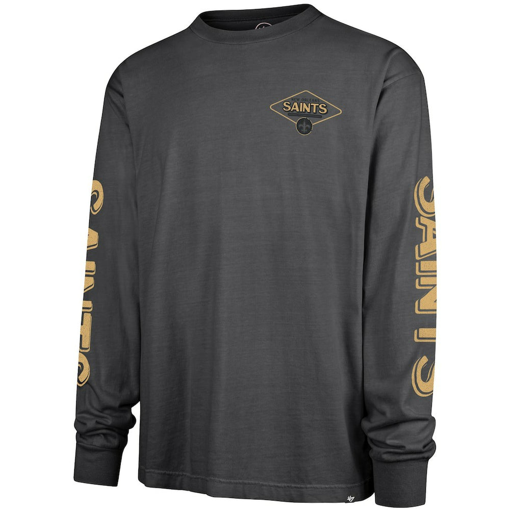 New Orleans Saints 47 brand '47 Cairn Ravine Foundation Long Sleeve T-Shirt