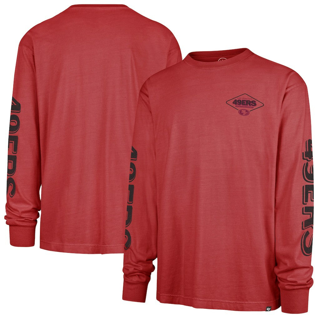 San Francisco 49ers 47 brand '47 Cairn Ravine Foundation Long Sleeve T-Shirt