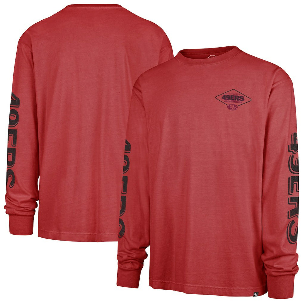 San Francisco 49ers 47 brand '47 Cairn Ravine Foundation Long Sleeve T-Shirt