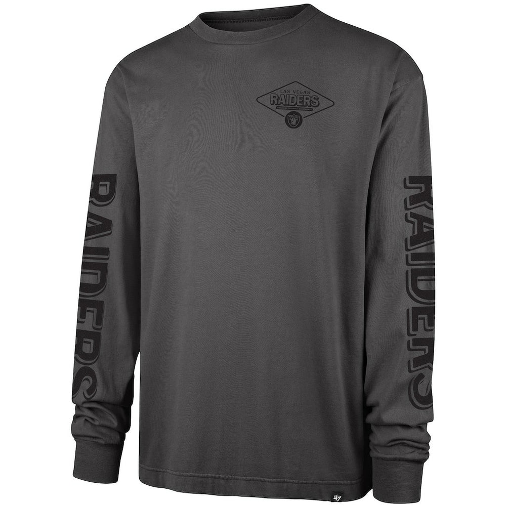 Las Vegas Raiders 47 brand '47 Cairn Ravine Foundation Long Sleeve T-Shirt