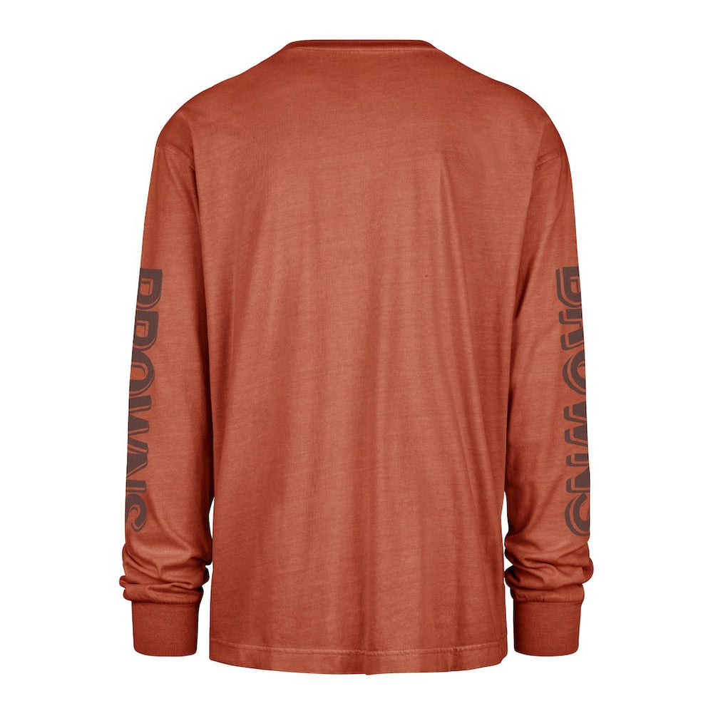 Cleveland Browns 47 brand '47 Cairn Ravine Foundation Throwback Long Sleeve T-Shirt