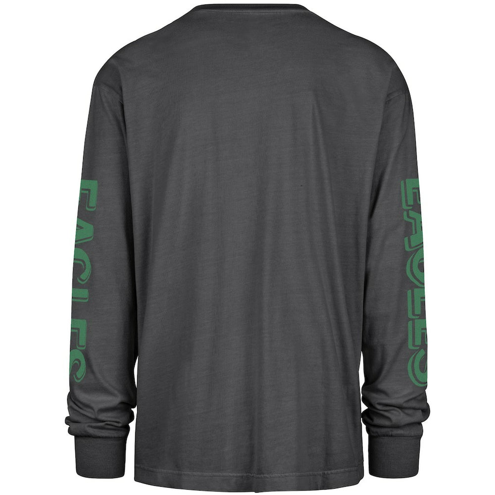 Philadelphia Eagles 47 brand '47 Cairn Ravine Foundation Throwback Long Sleeve T-Shirt