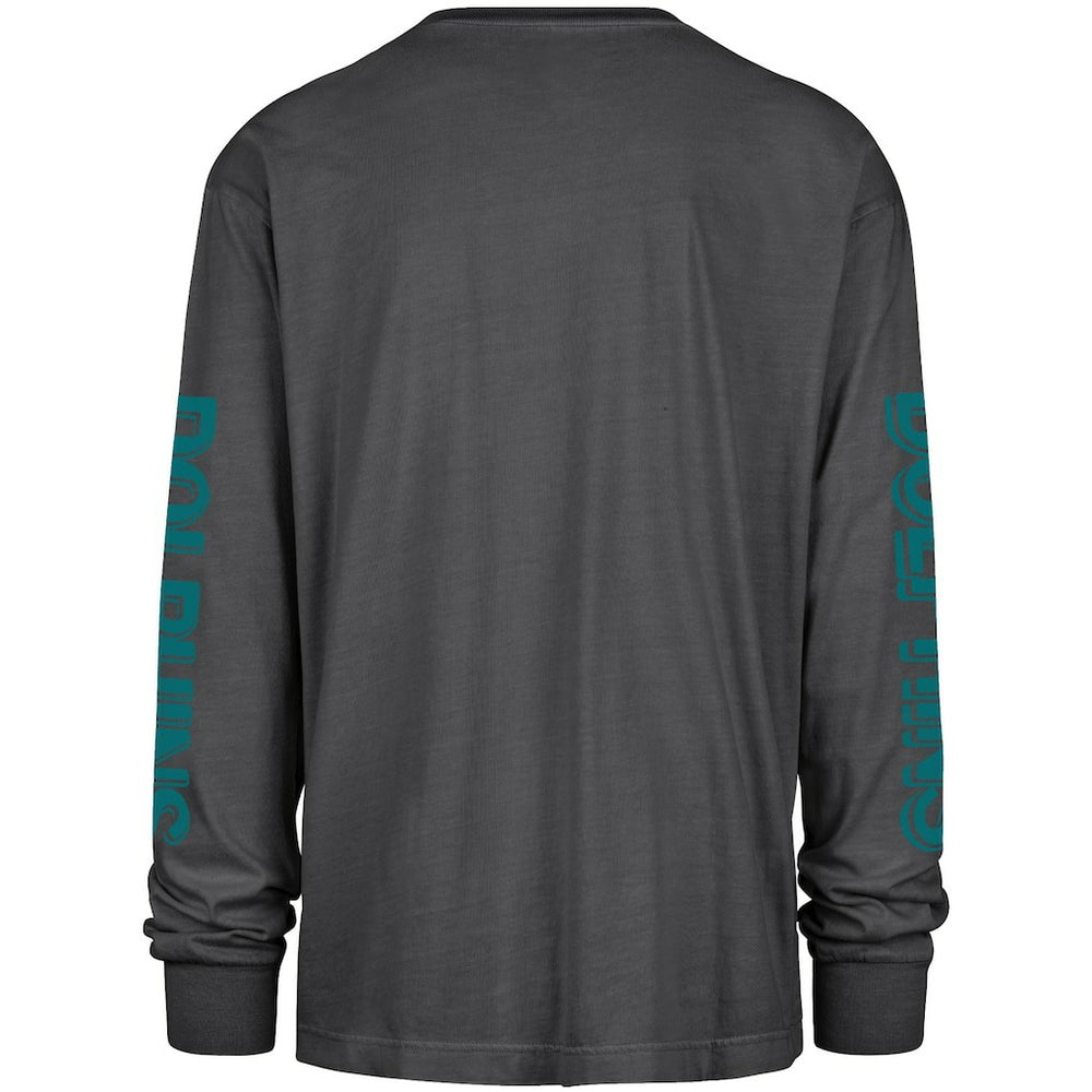 Miami Dolphins 47 brand '47 Cairn Ravine Foundation Throwback Long Sleeve T-Shirt