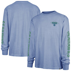 Seattle Seahawks 47 brand '47 Cairn Ravine Foundation Throwback Long Sleeve T-Shirt