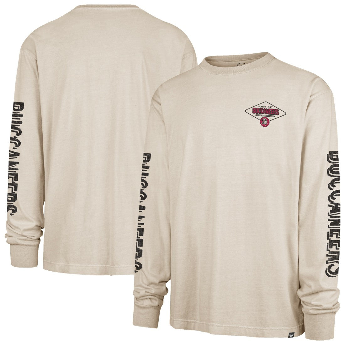 Tampa Bay Buccaneers 47 brand '47 Cairn Ravine Foundation Throwback Long Sleeve T-Shirt