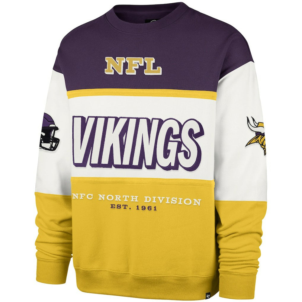 Minnesota Vikings 47 brand '47 Breeze Maximalist Sweatshirt