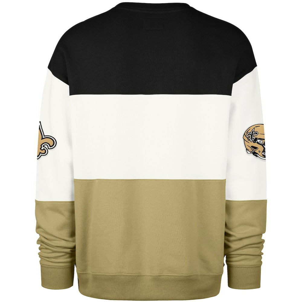 New Orleans Saints 47 brand '47 Breeze Maximalist Sweatshirt