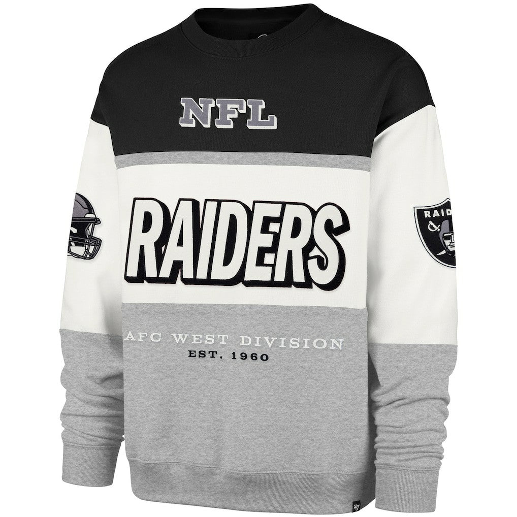 Las Vegas Raiders 47 brand '47 Breeze Maximalist Sweatshirt
