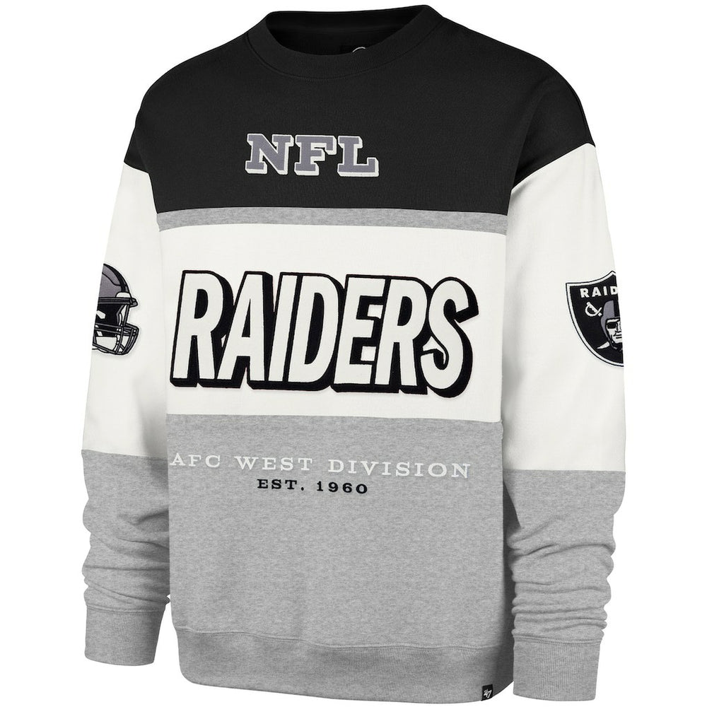 Las Vegas Raiders 47 brand '47 Breeze Maximalist Sweatshirt