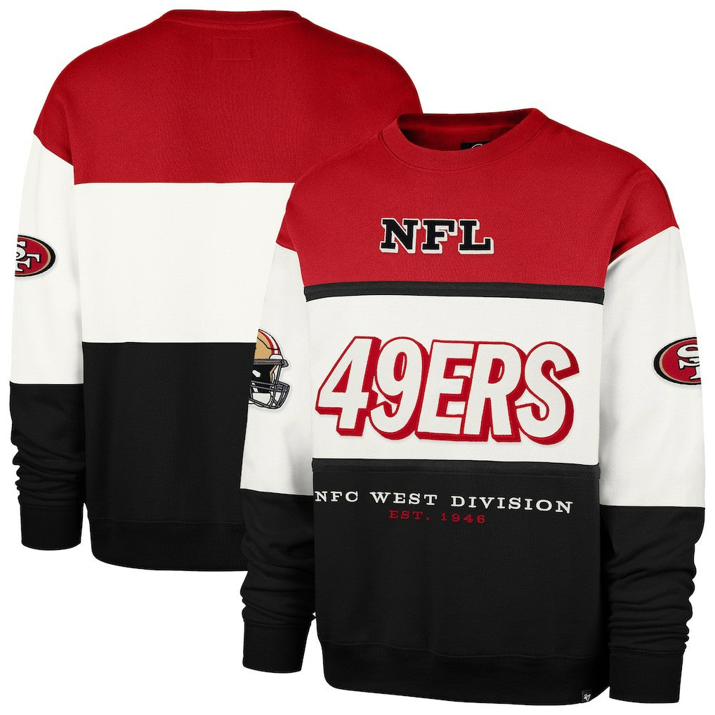 San Francisco 49ers 47 brand '47 Breeze Maximalist Sweatshirt