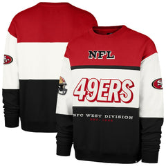 San Francisco 49ers 47 brand '47 Breeze Maximalist Sweatshirt