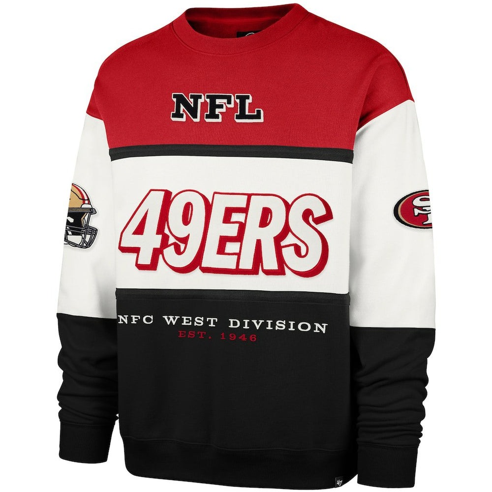 San Francisco 49ers 47 brand '47 Breeze Maximalist Sweatshirt