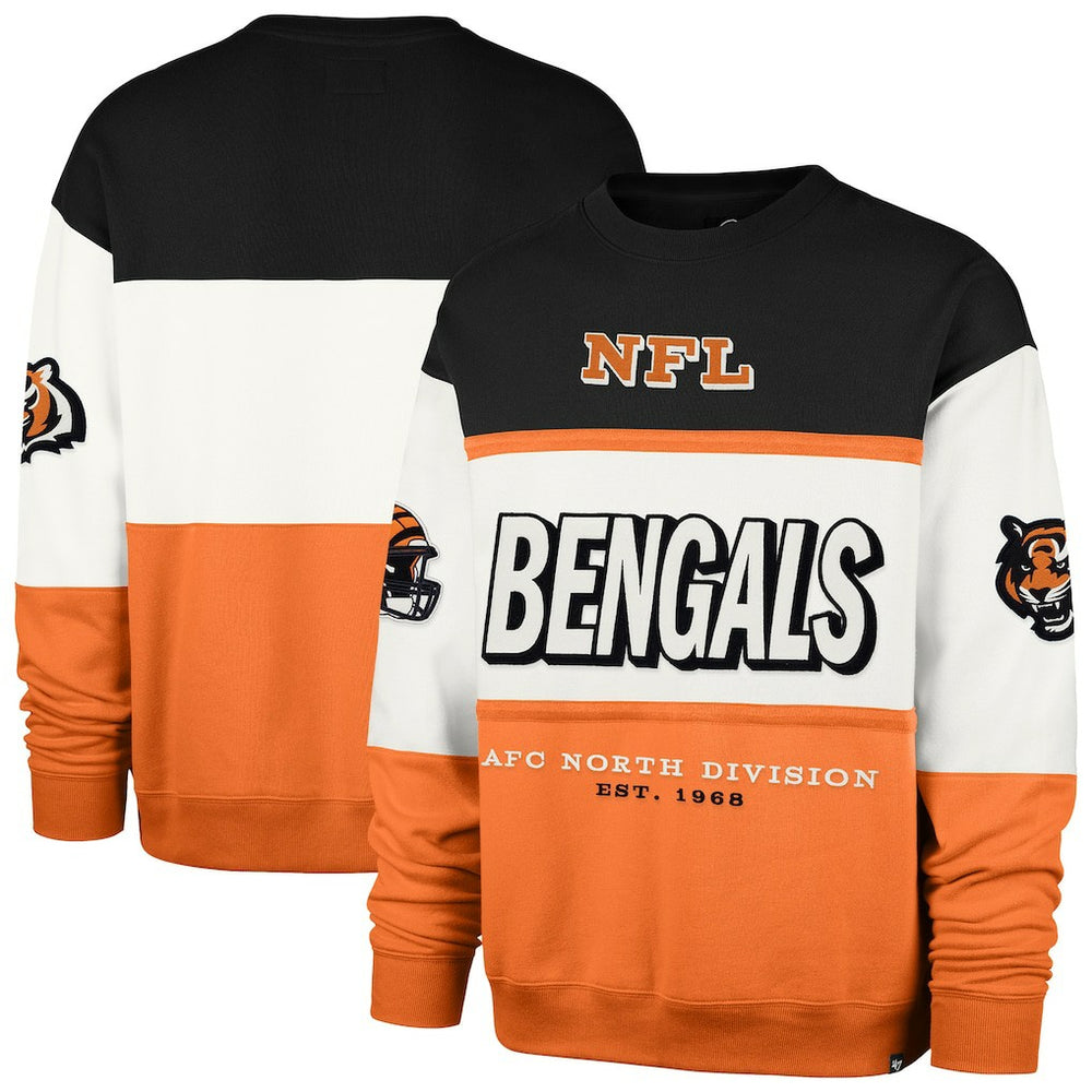Cincinnati Bengals 47 brand '47 Breeze Maximalist Sweatshirt