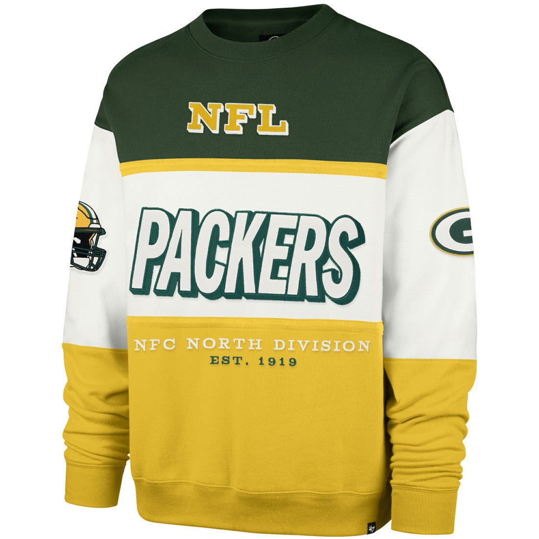 Green Bay Packers 47 brand '47 Breeze Maximalist Sweatshirt