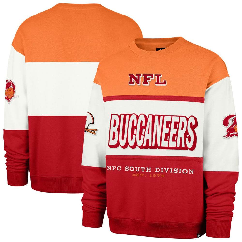 Tampa Bay Buccaneers 47 brand '47 Throwback Breeze Maximalist Sweatshirt