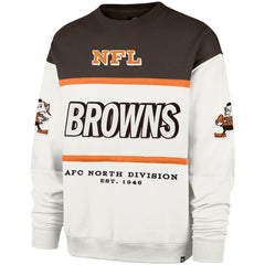 Cleveland Browns 47 brand '47 Throwback Breeze Maximalist Sweatshirt