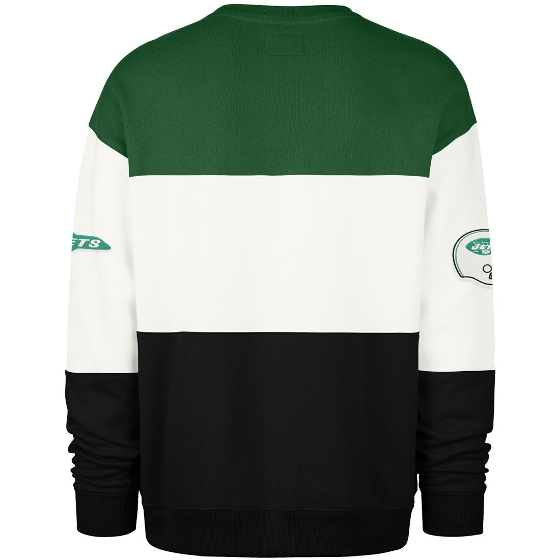 New York Jets 47 brand '47 Throwback Breeze Maximalist Sweatshirt