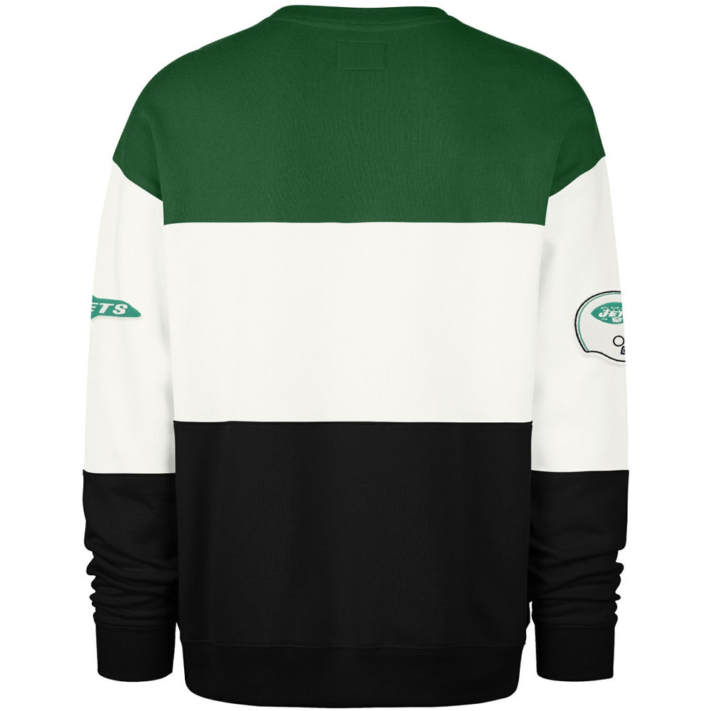 New York Jets 47 brand '47 Throwback Breeze Maximalist Sweatshirt