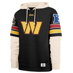 Washington Commanders 47 brand '47 Split Zone Cornerback Duo Hoodie