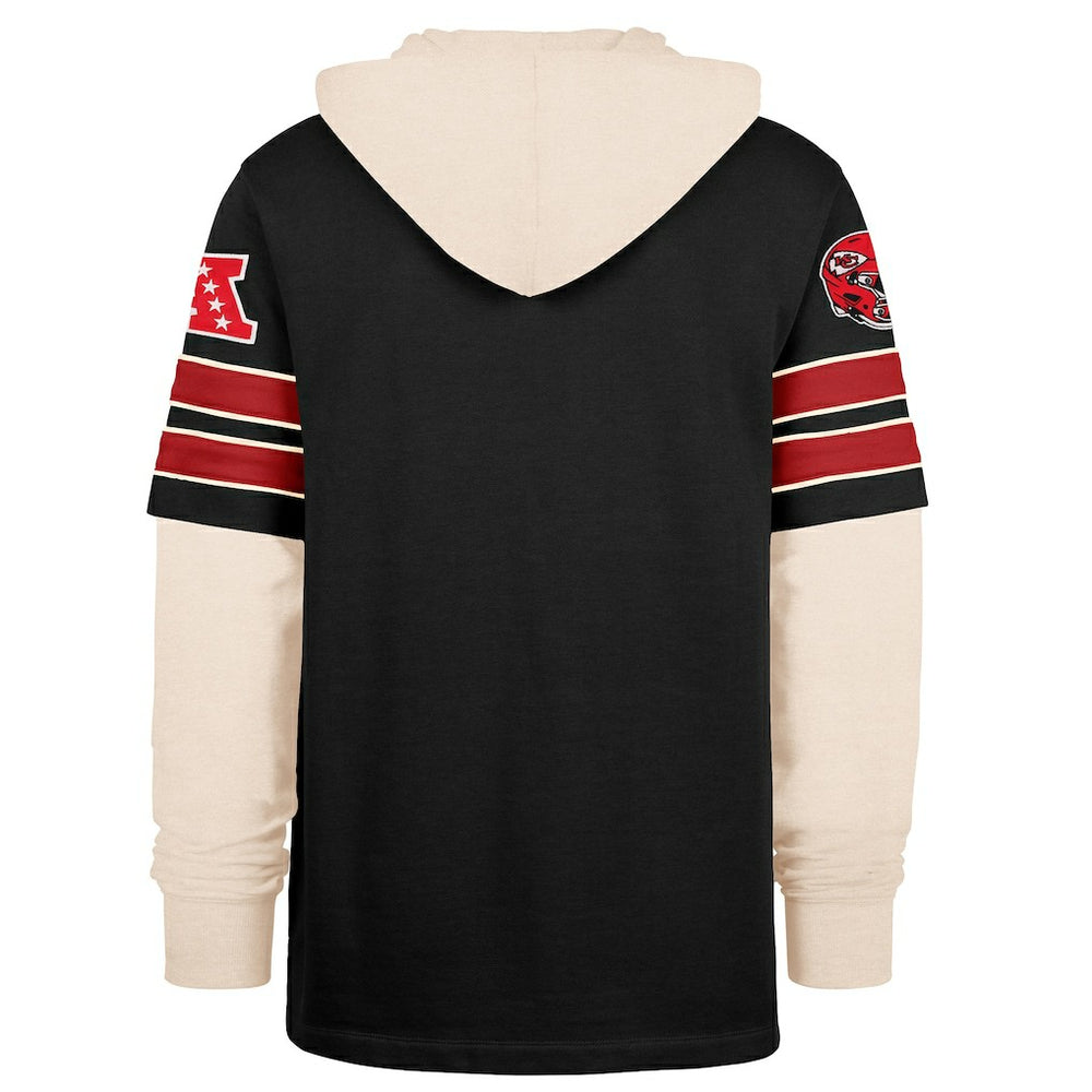 Kansas City Chiefs 47 brand '47 Split Zone Cornerback Duo Hoodie