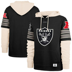 Las Vegas Raiders 47 brand '47 Split Zone Cornerback Duo Hoodie
