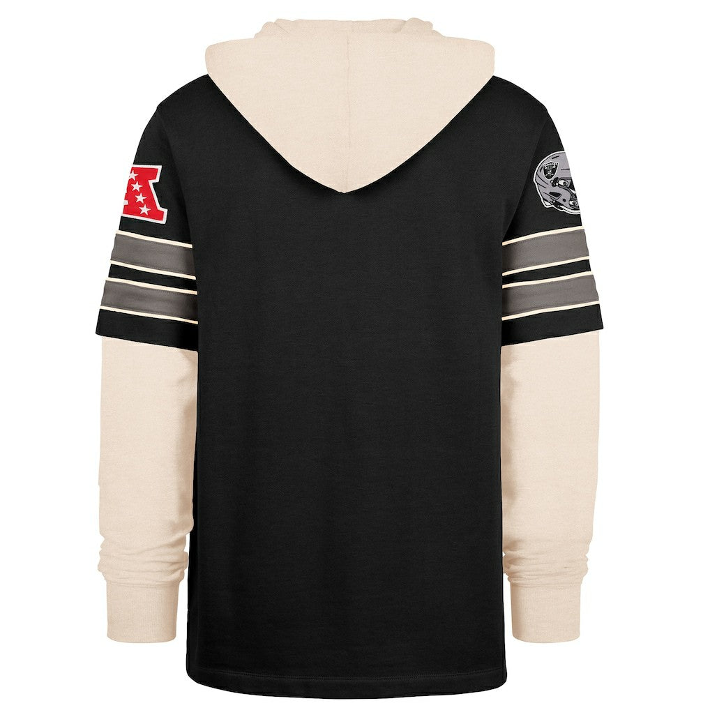 Las Vegas Raiders 47 brand '47 Split Zone Cornerback Duo Hoodie