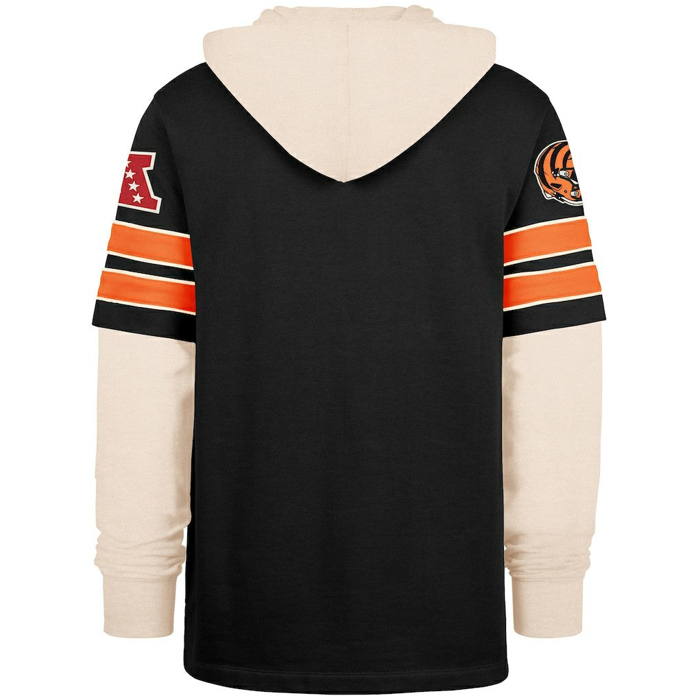 Cincinnati Bengals 47 brand '47 Split Zone Cornerback Duo Hoodie