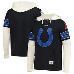 Indianapolis Colts 47 brand '47 Split Zone Cornerback Duo Hoodie