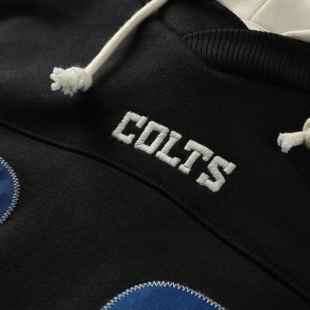 Indianapolis Colts 47 brand '47 Split Zone Cornerback Duo Hoodie