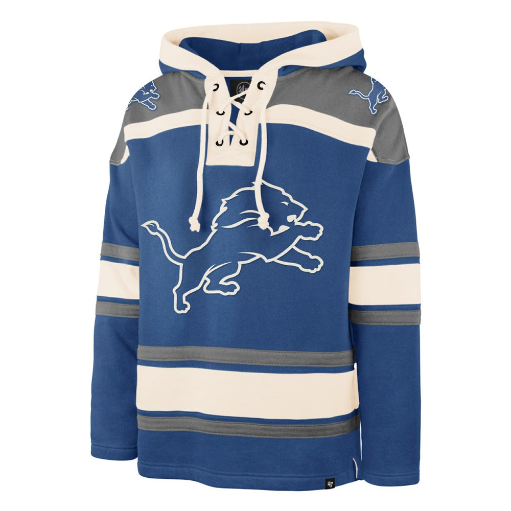 Detroit Lions 47 brand '47 Men's Superior Lacer Hoodie