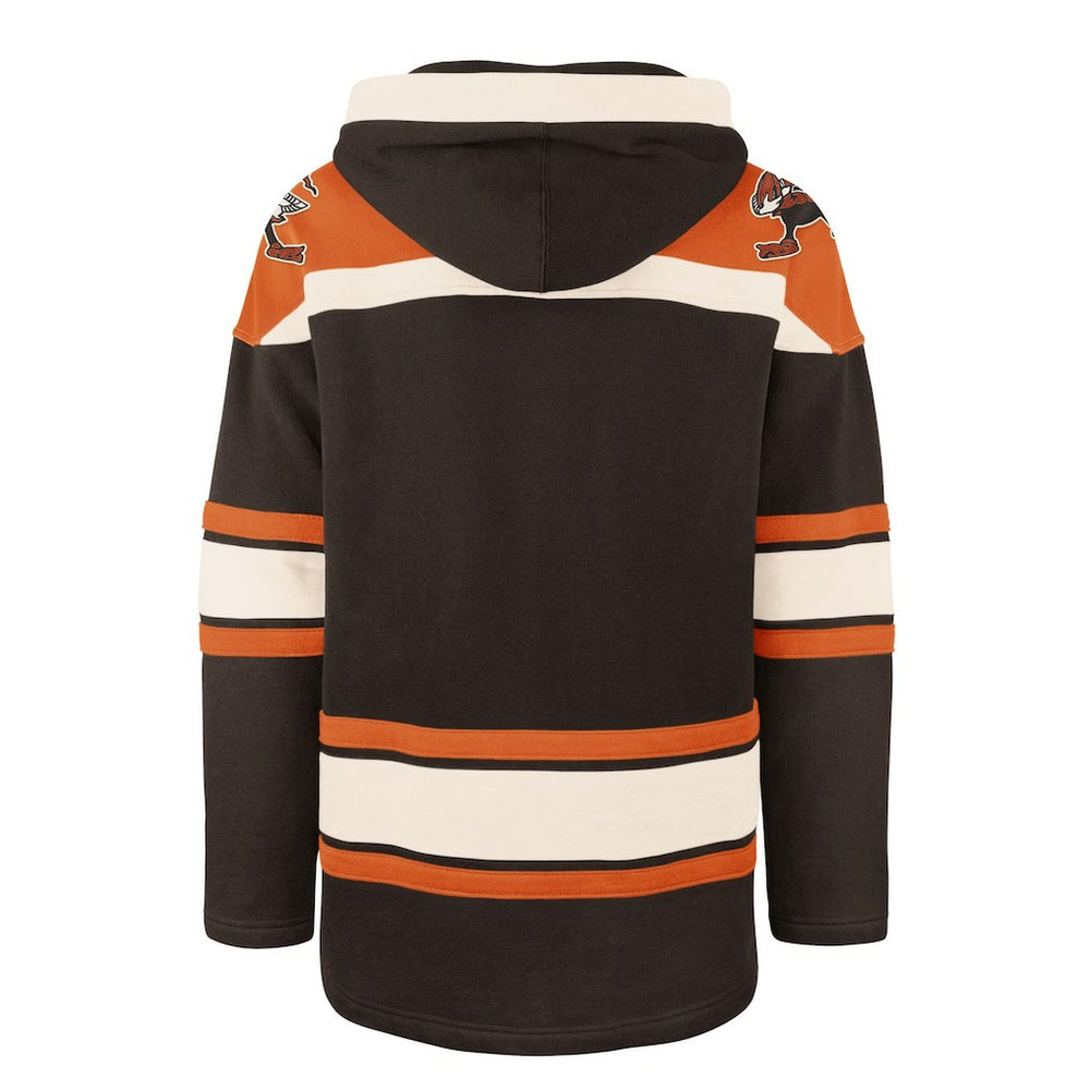 Cleveland Browns 47 brand '47 Throwback Superior Lacer Hoodie