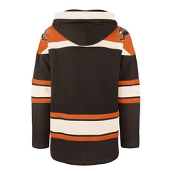 Cleveland Browns 47 brand '47 Throwback Superior Lacer Hoodie