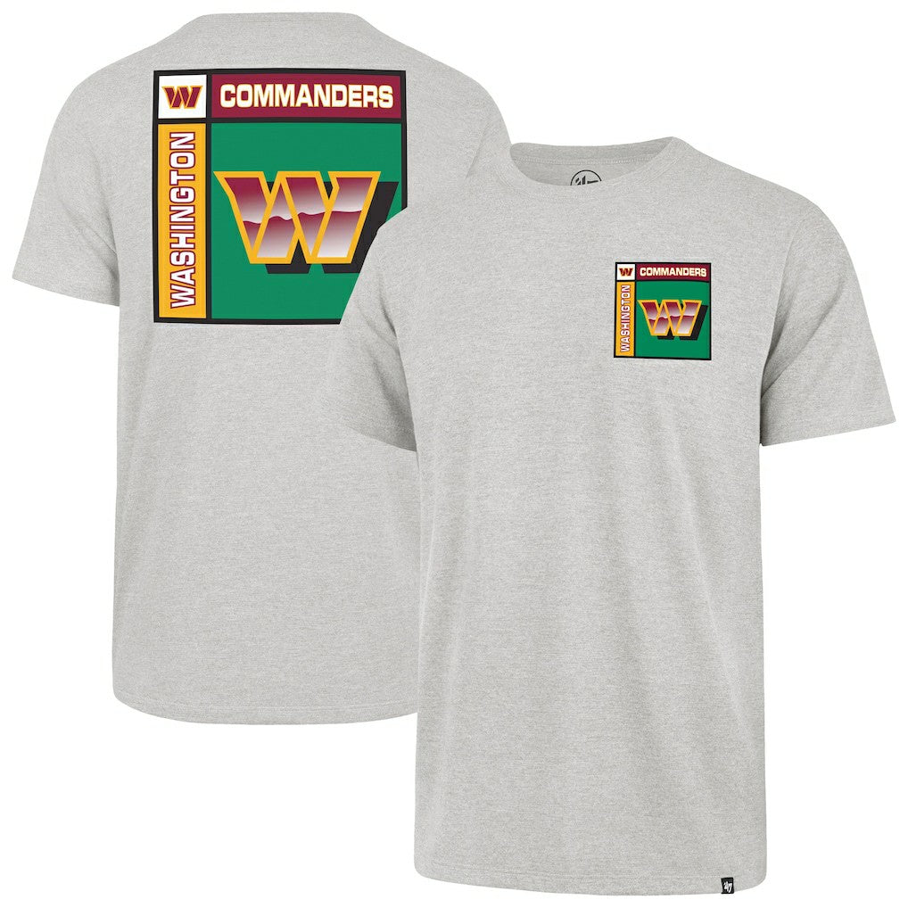 Washington Commanders 47 brand '47 Chrome Plate Franklin T-Shirt