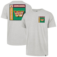 Washington Commanders 47 brand '47 Chrome Plate Franklin T-Shirt