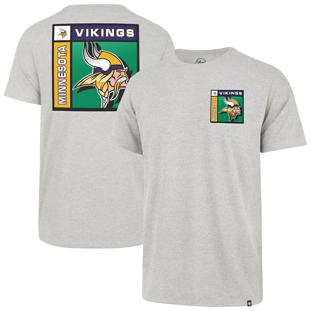 Minnesota Vikings 47 brand '47 Chrome Plate Franklin T-Shirt